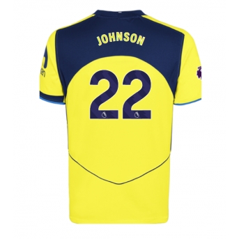 Billige Fotballdrakt Tottenham Hotspur Brennan Johnson #22 Replika Tredjedrakt 2025-26 Kortermet